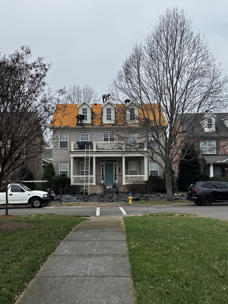 Triumph crew replacing a residential roof
